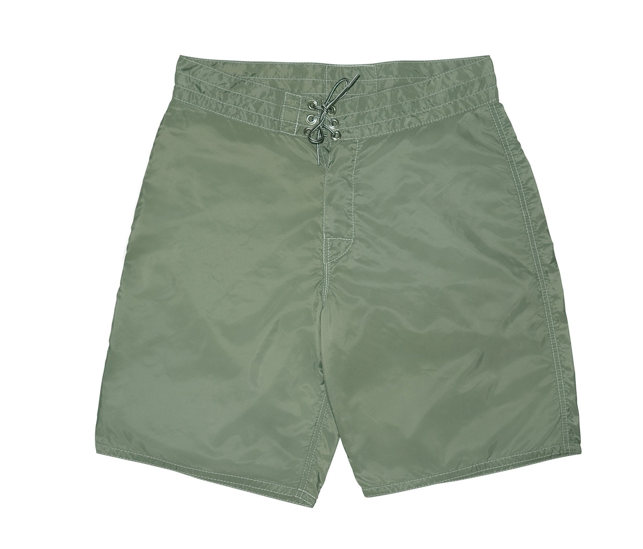 custom-preview|312 Olive Board Shorts - Front