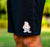 808 Limited-Edition 3D Birdie Board Shorts - Black & Red / Royal