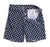 808 Board Shorts - Navy & White Polka Dot