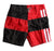 311 Limited-Edition Birdie's Own Board Shorts - Black & Red / White