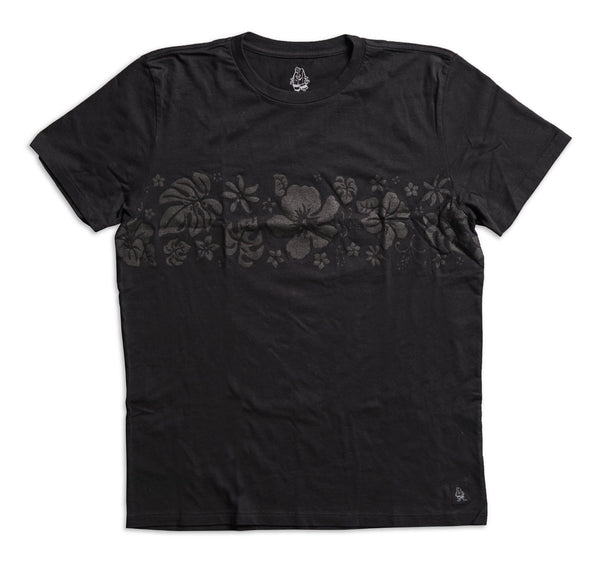 Hibiscus T-Shirt - Blackout