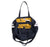 Stone-Washed Canvas Tote - Navy & White