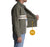 Men's Stone-Washed Canvas Jacket - Olive & Natural