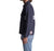Men's Stone-Washed Canvas Jacket - Navy & White