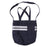 Stone-Washed Canvas Tote - Navy & White