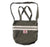 Stone-Washed Canvas Tote - Olive & Natural