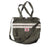 Stone-Washed Canvas Tote - Olive & Natural