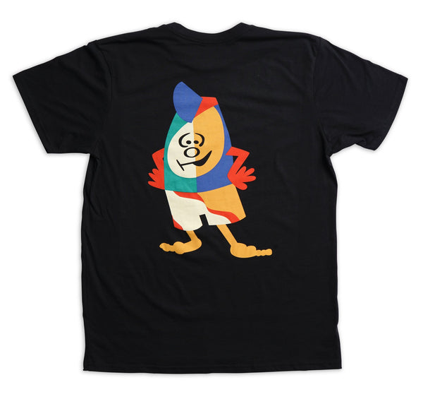 Multi Birdie T-Shirt - Black