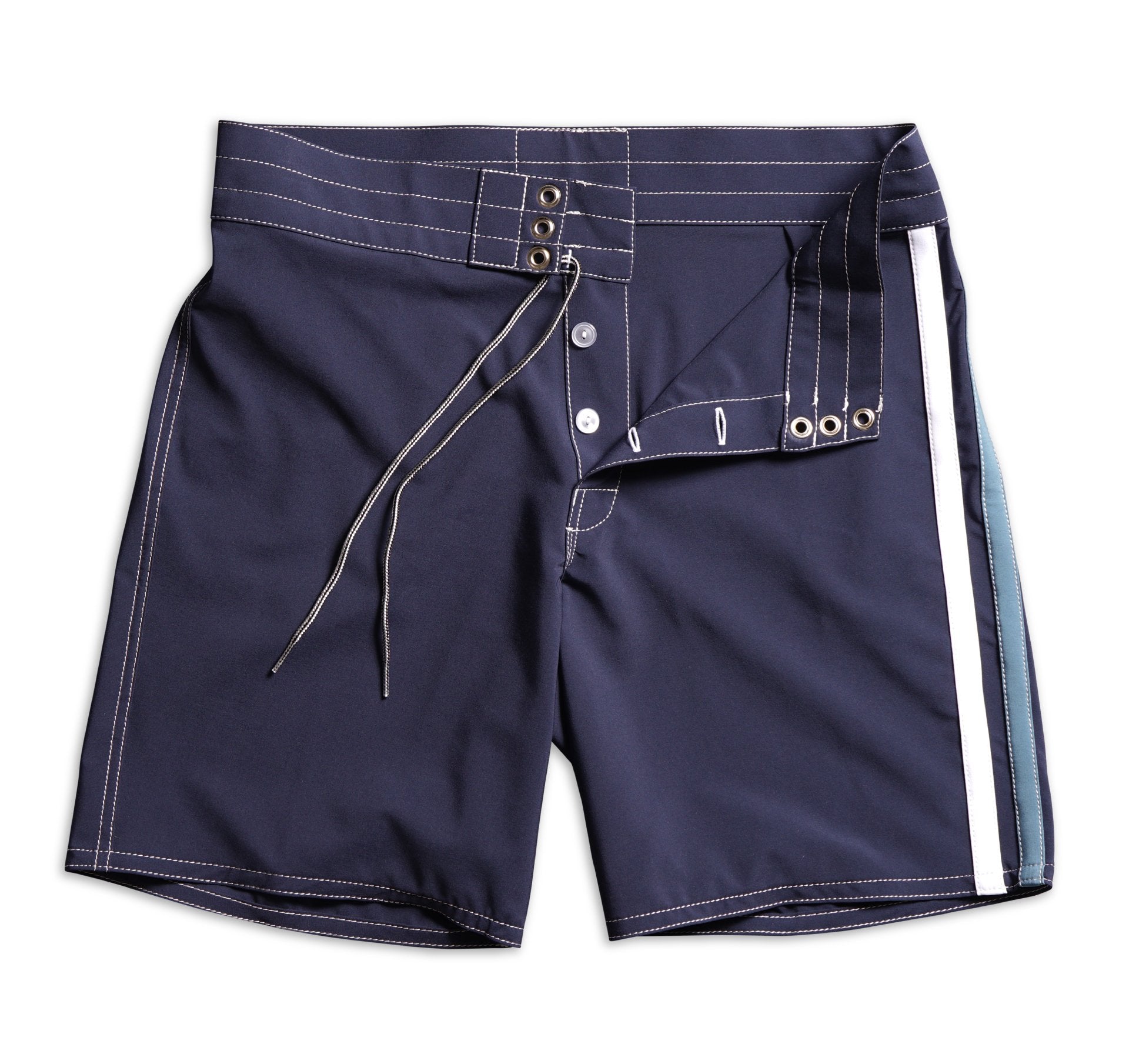 808 Limited-Edition High Line Board Shorts - Navy & Federal Blue / White