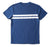 Comp Stripe T-Shirt - Indigo & White