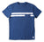 Comp Stripe T-Shirt - Indigo & White