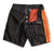 311 Limited-Edition 3 Stripe Board Shorts - Black & Paprika / Gold