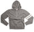 Merino-Blend Hoodie – Grey & White