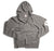 Merino-Blend Hoodie – Grey & White