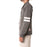 Merino-Blend Hoodie – Grey & White