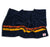 Comp Stripe Beach Towel - Navy & Orange / Gold