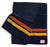 Comp Stripe Beach Towel - Navy & Orange / Gold