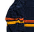 Comp Stripe Beach Towel - Navy & Orange / Gold