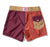 310 Pilgrim Surf + Supply Tritone Board Shorts – Burgundy / Paprika / Tan