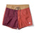 310 Pilgrim Surf + Supply Tritone Board Shorts – Burgundy / Paprika / Tan