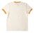 Men's Ringer Tee - Natural & Gold