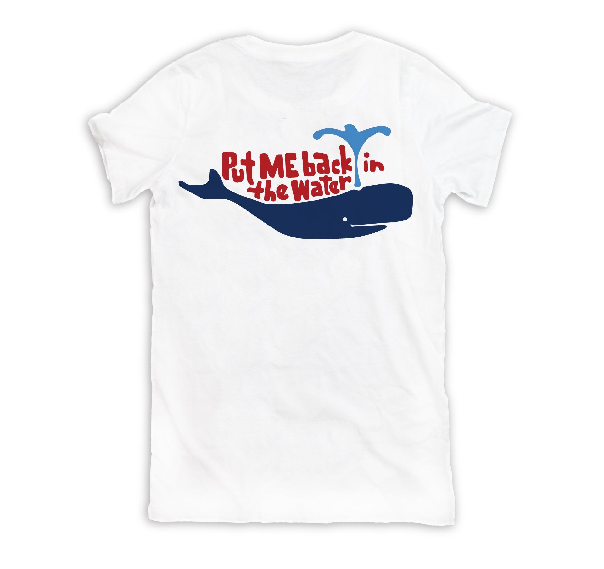Women's Whale T-Shirt - White
