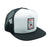 Twill Trucker Hat - Shaka Birdie White