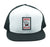 Twill Trucker Hat - Shaka Birdie White