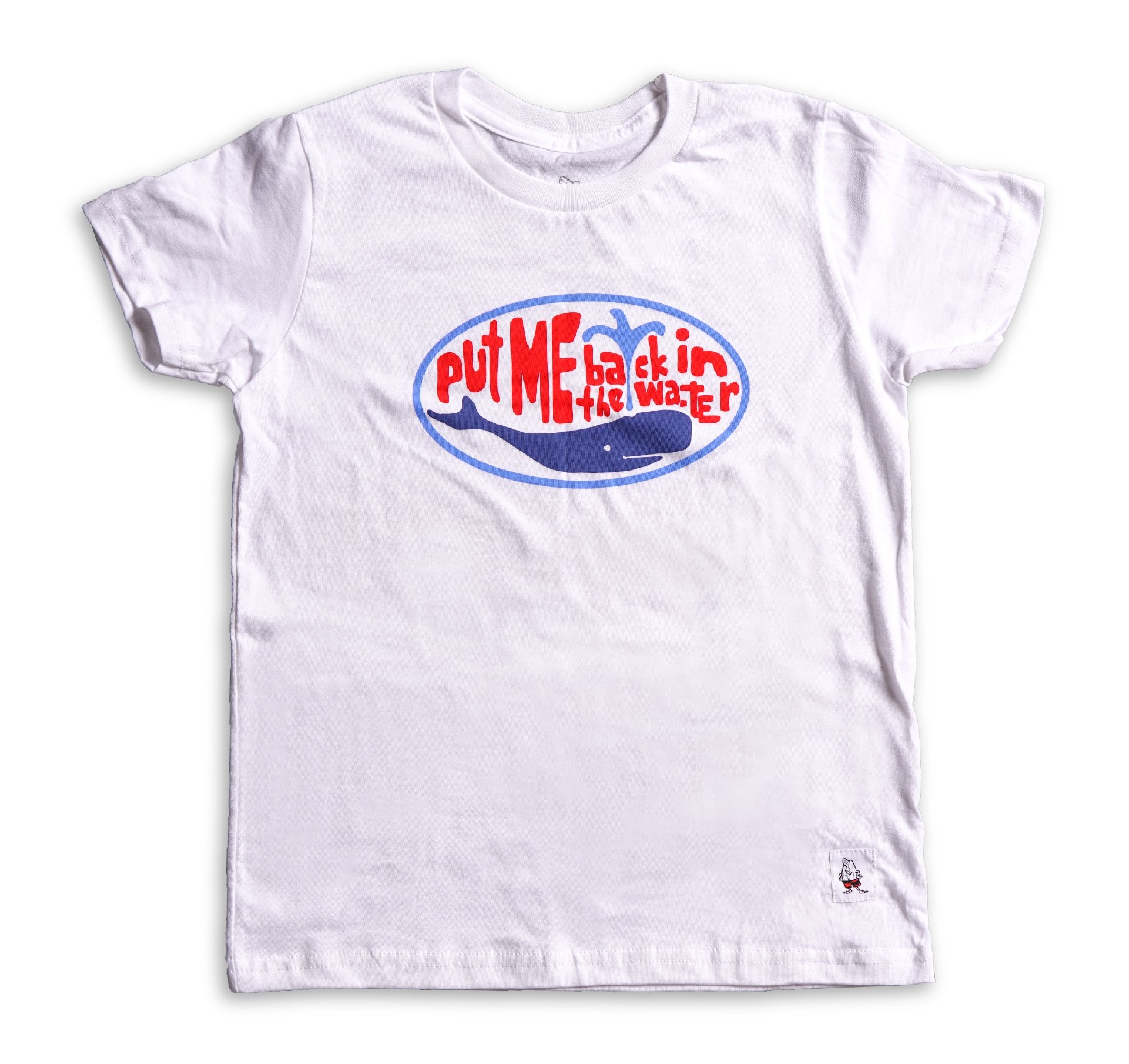 Kid's Whale T-Shirt - White