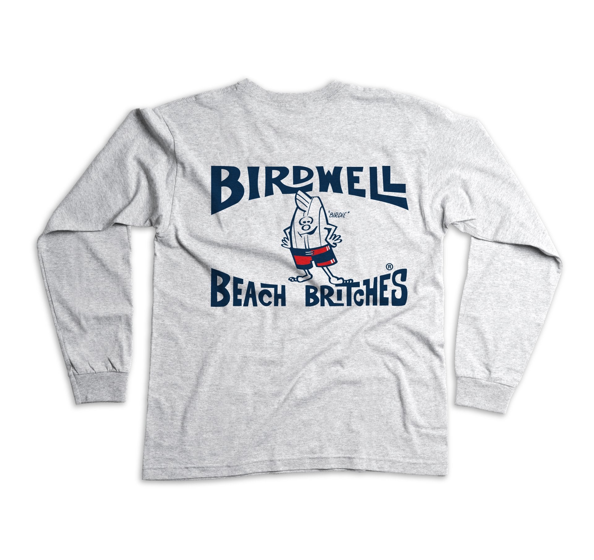 Birdwell Long Sleeve T-Shirt - Heather Grey