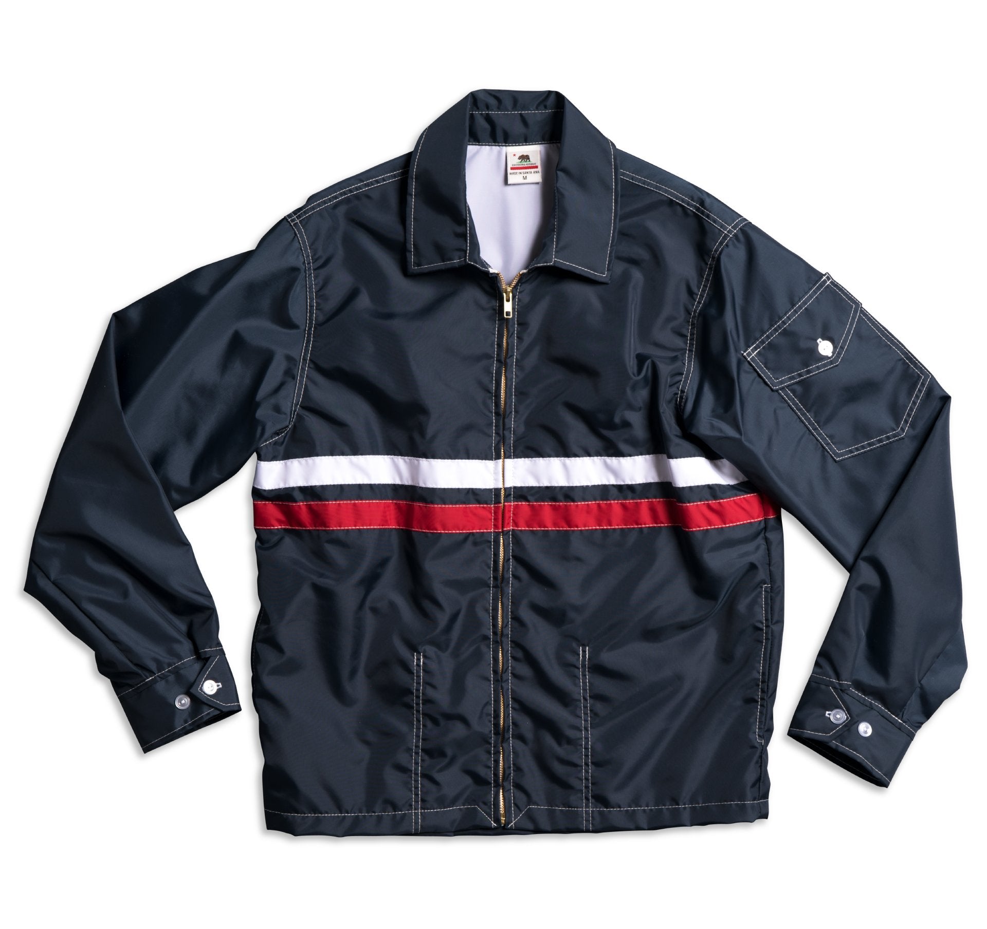 Womens Competition Jacket - Navy & Red