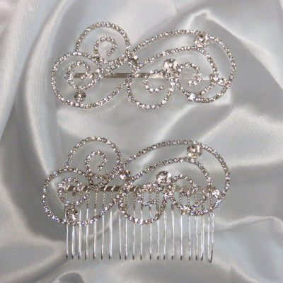 Rhinestone Accent/Comb