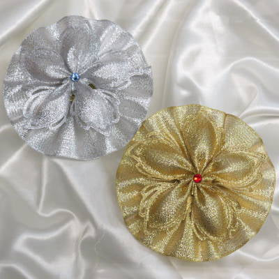 CRF Ariel Metallic Crystal with Ruffle