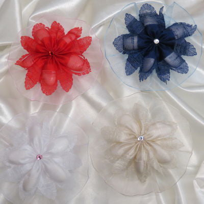 CRF Picasso Crystal with Organza Ruffle
