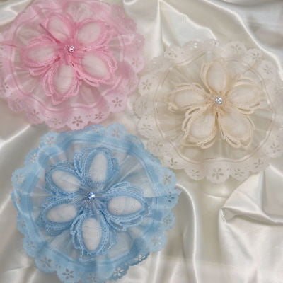 CRF Ariel Crystal with Velo Ruffle