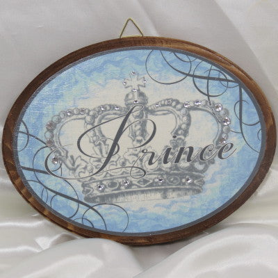 Keepsake Wooden Plaque - Prince 7x9"