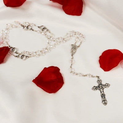 Wedding Rosary Classic Cross