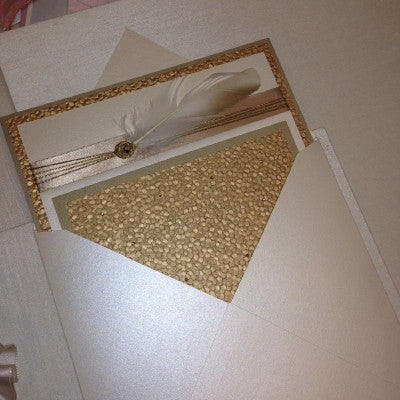 Ciottoli D'Oro Custom Cardstock Envelope