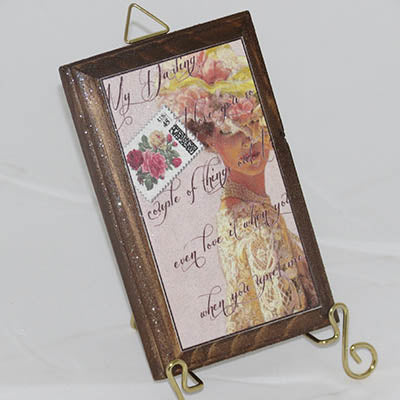 Wooden Plaque Love Letter