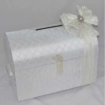 Treasure Chest with Handle Envelope Box White Rental