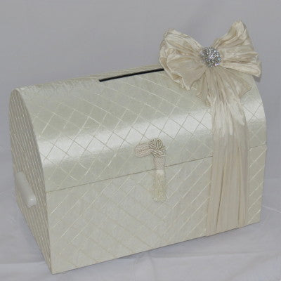 Treasure Chest with Handle Envelope Box Ivory Rental