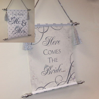 Canvas Keepsake Scroll - 2-Sided