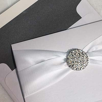 Croce di Nastri Invitation Envelope Liner