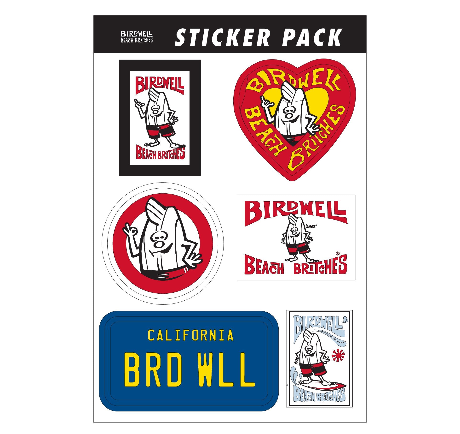 Birdwell Sticker Pack